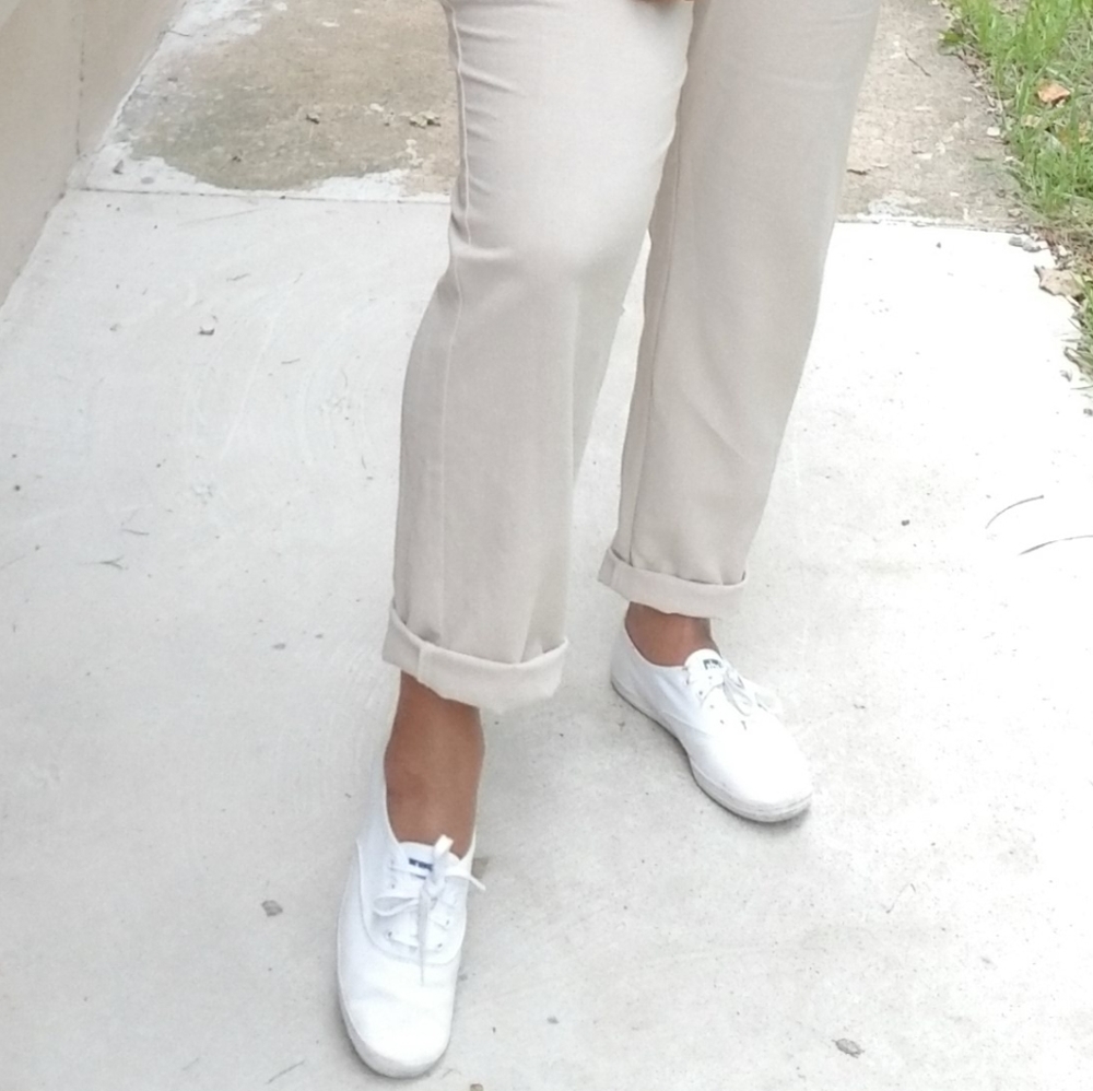 YOURS TRULY CREAM BUTTON JUMPSUIT - Picture 5 of 7